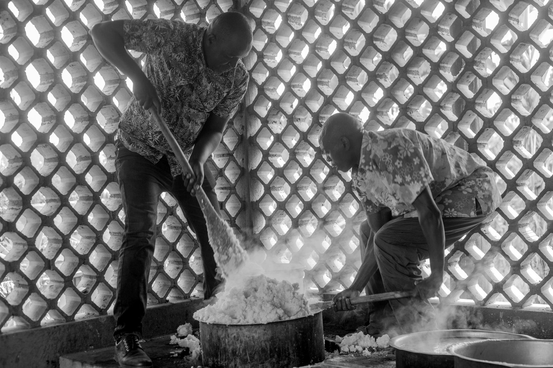 Food producers at work
